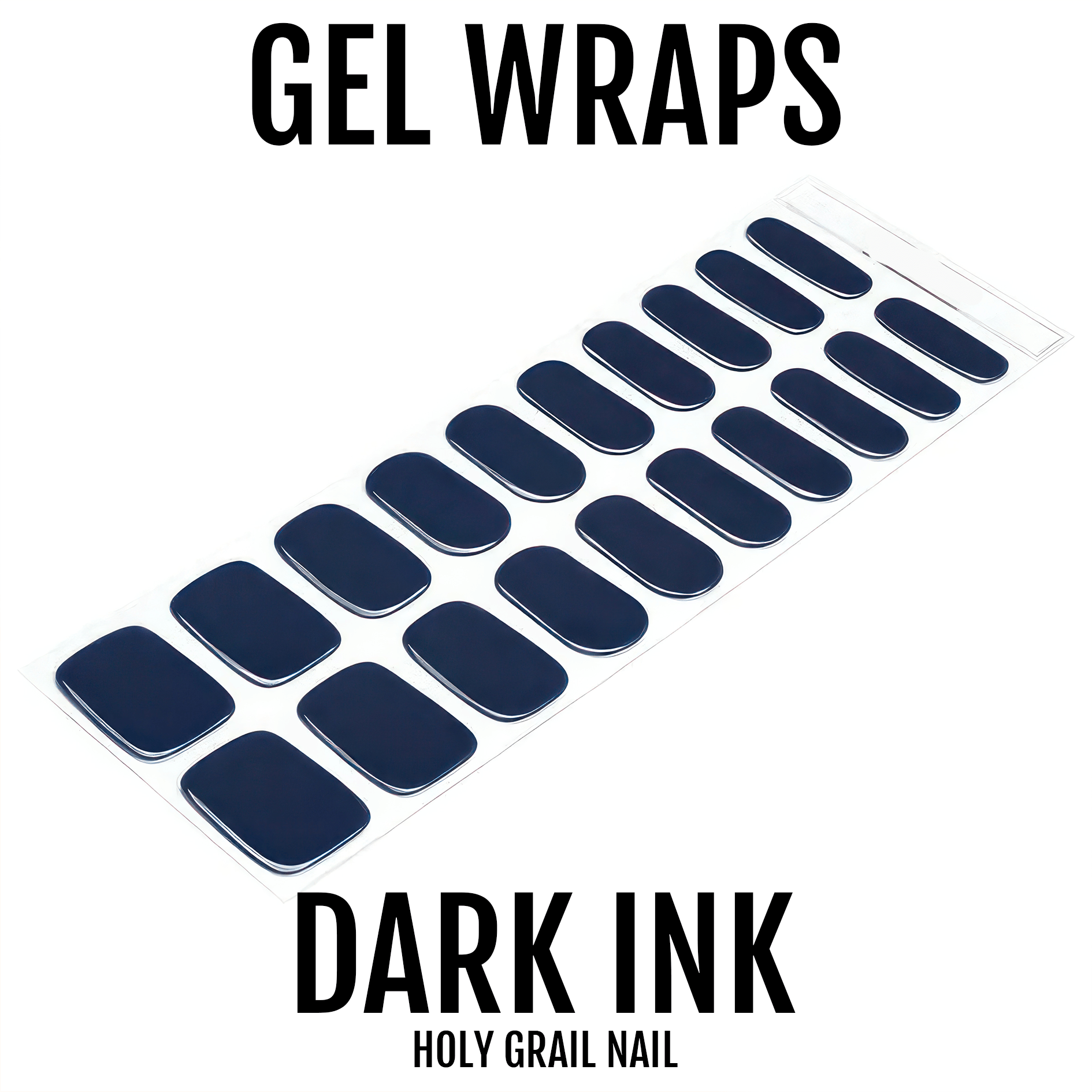 Holy Grail Nail Semi-Cured Gels Dark Ink - Gels