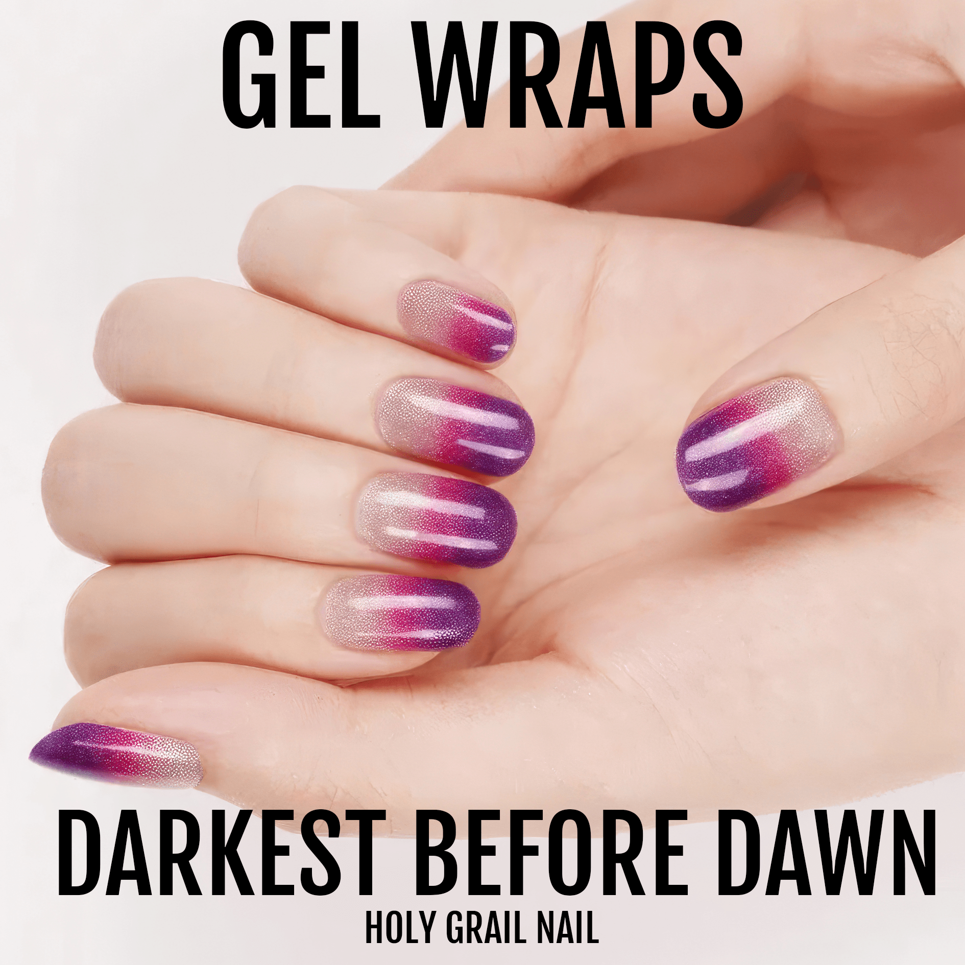 Holy Grail Nail Semi-Cured Gels Darkest Before Dawn - Gels