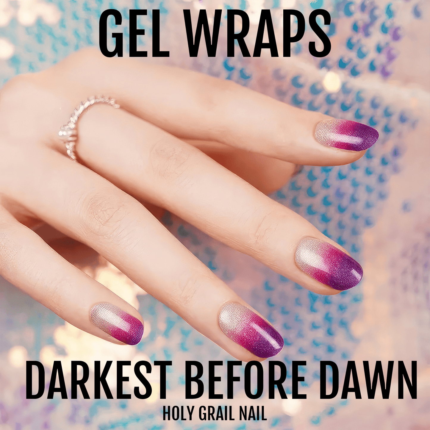 Holy Grail Nail Semi-Cured Gels Darkest Before Dawn - Gels