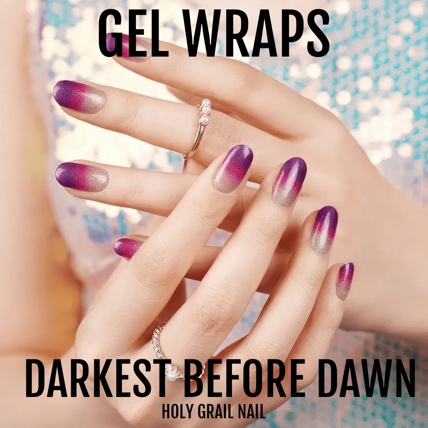 Holy Grail Nail Semi-Cured Gels Darkest Before Dawn - Gels