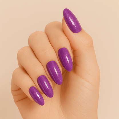 Holy Grail Nail Semi-Cured Gels Diamond Dust Purple - Gels