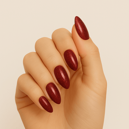 Holy Grail Nail Semi-Cured Gels Diamond Dust Scarlet - Gels