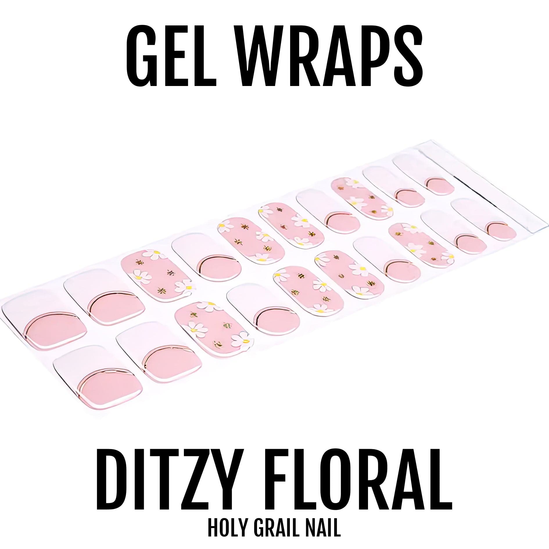 Holy Grail Nail Semi-Cured Gels Ditzy Floral - Gels