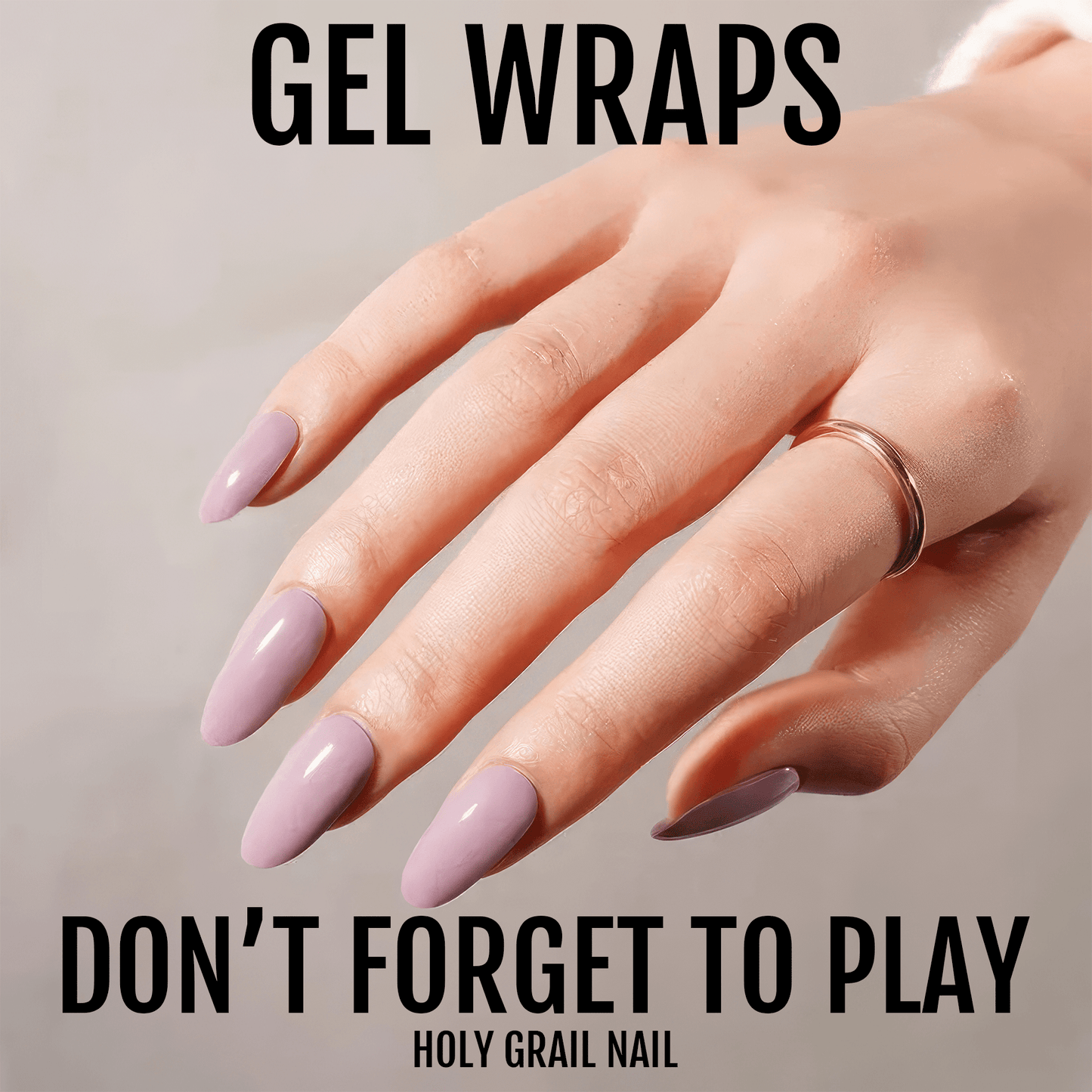 Holy Grail Nail Semi-Cured Gels Don't Forget To Play - Gels