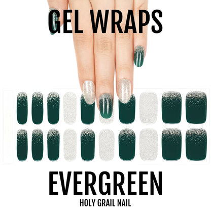 Holy Grail Nail Semi-Cured Gels Evergreen - Gels, Frosted Fir Gel, Hello Nails