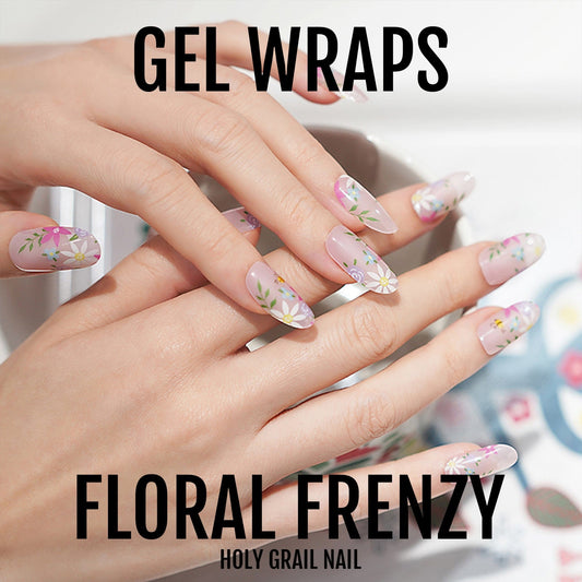 Holy Grail Nail Semi-Cured Gels Floral Frenzy - Gels, Wild Flowers Gel, Hello Nails