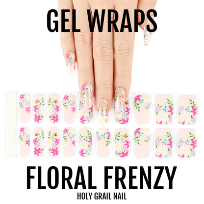 Holy Grail Nail Semi-Cured Gels Floral Frenzy - Gels, Wild Flowers Gel, Hello Nails