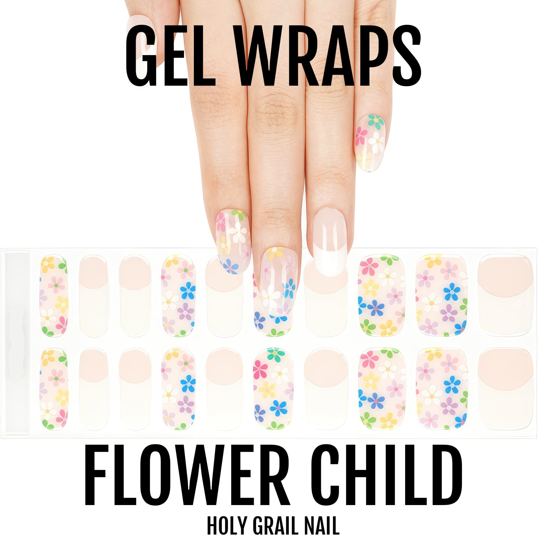 Holy Grail Nail Semi-Cured Gels Flower Child - Gels