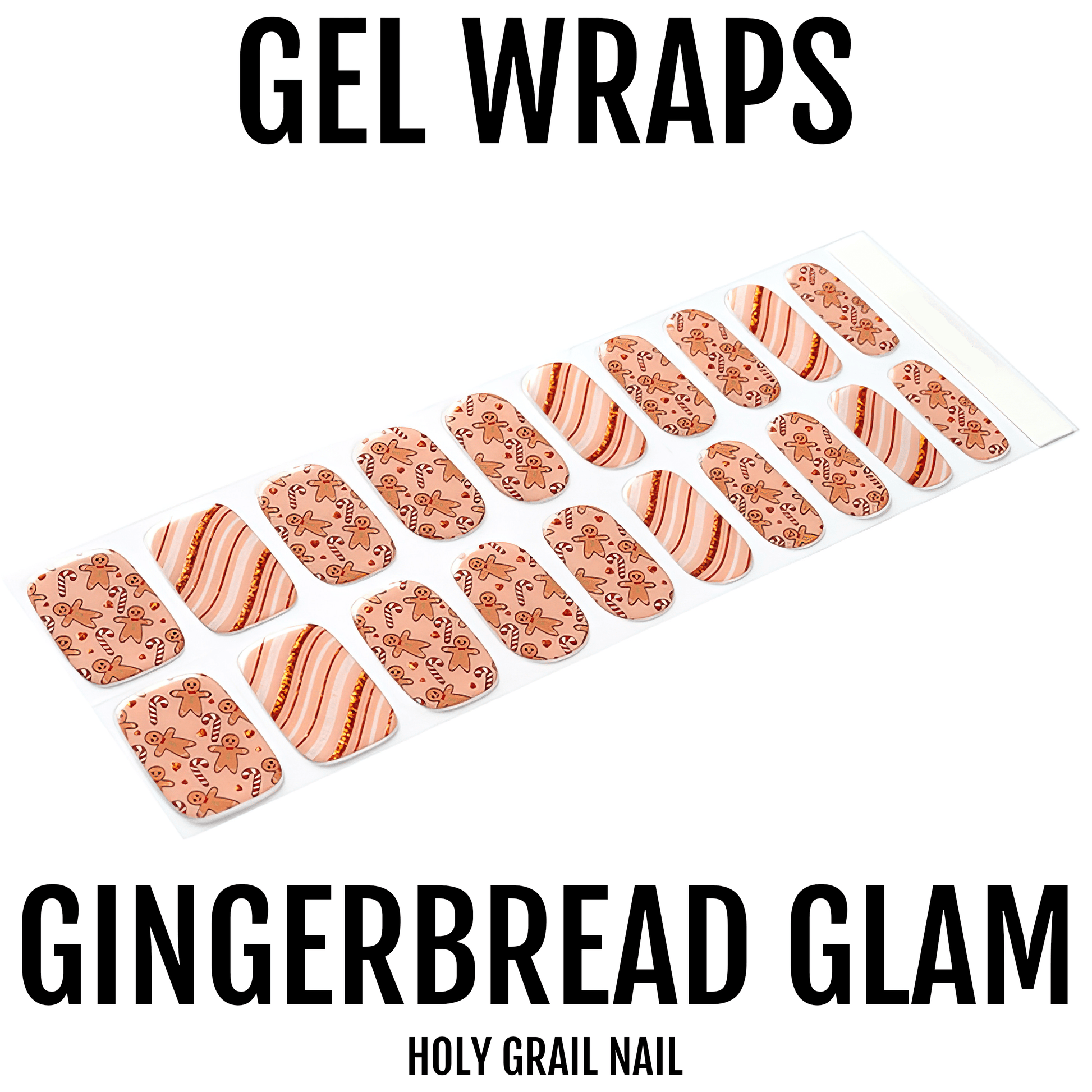 HOLY GRAIL NAIL Semi-Cured Gels Gingerbread Glam - Gels