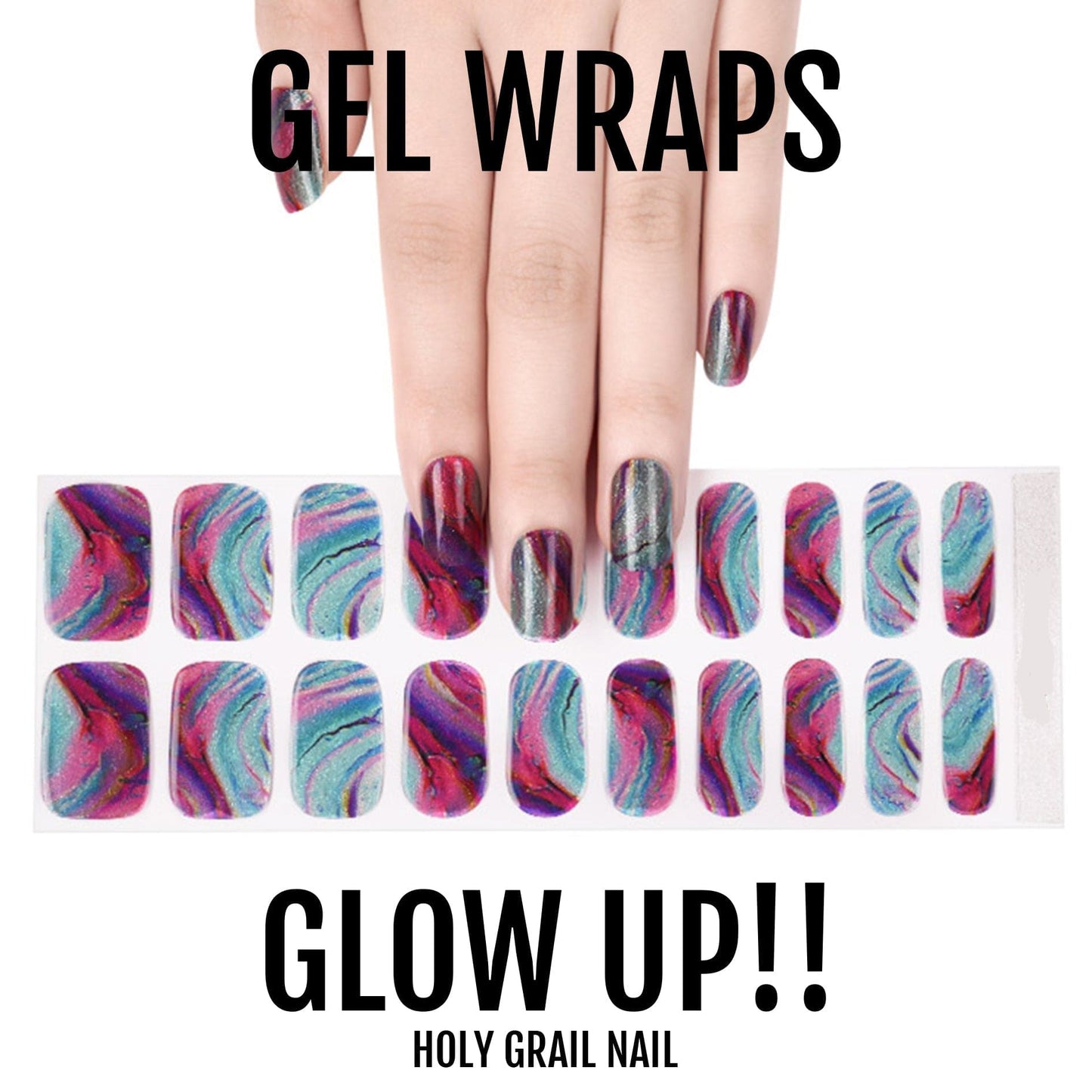 Holy Grail Nail Semi-Cured Gels Glow Up!! - Gels, Cosmos Gels, Holy Gels