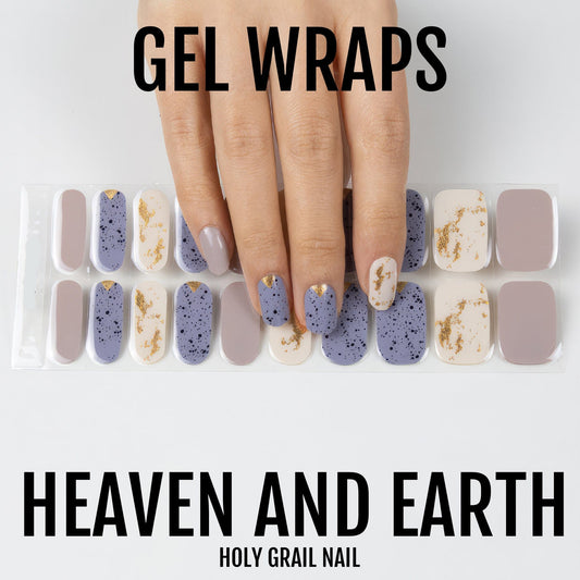 Holy Grail Nail Semi-Cured Gels Heaven and Earth - Gels, Speckled Egg Gel, Hello Nails