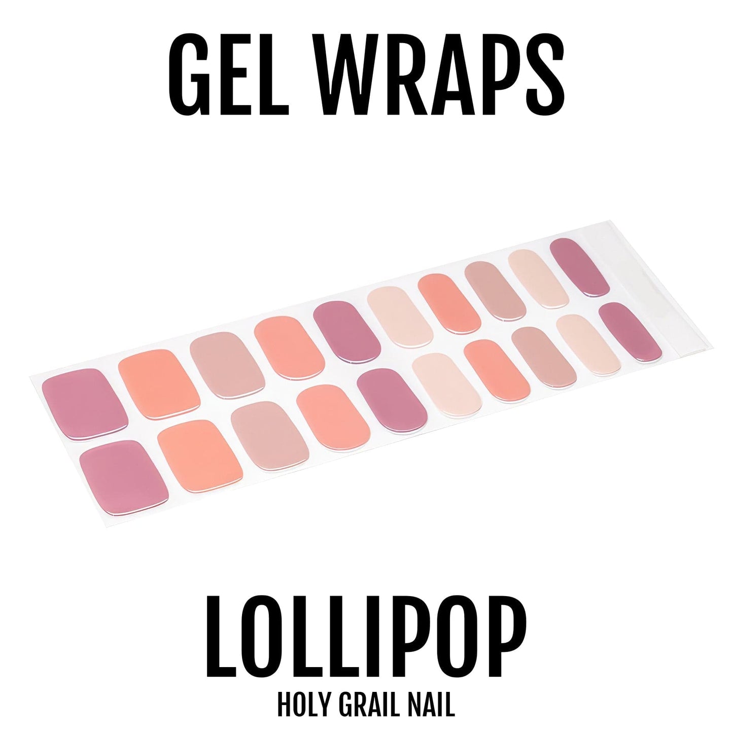 Holy Grail Nail Semi-Cured Gels Lollipop - Gels