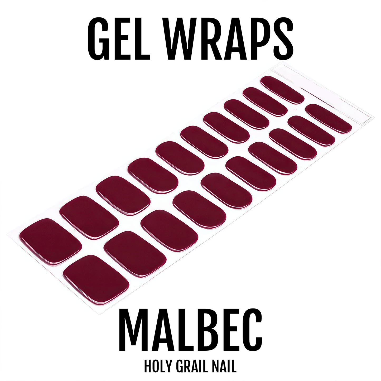 Holy Grail Nail Semi-Cured Gels Malbec - Gels