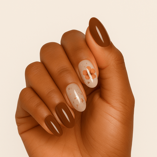 Holy Grail Nail Semi-Cured Gels Mocha Crystals - Gels