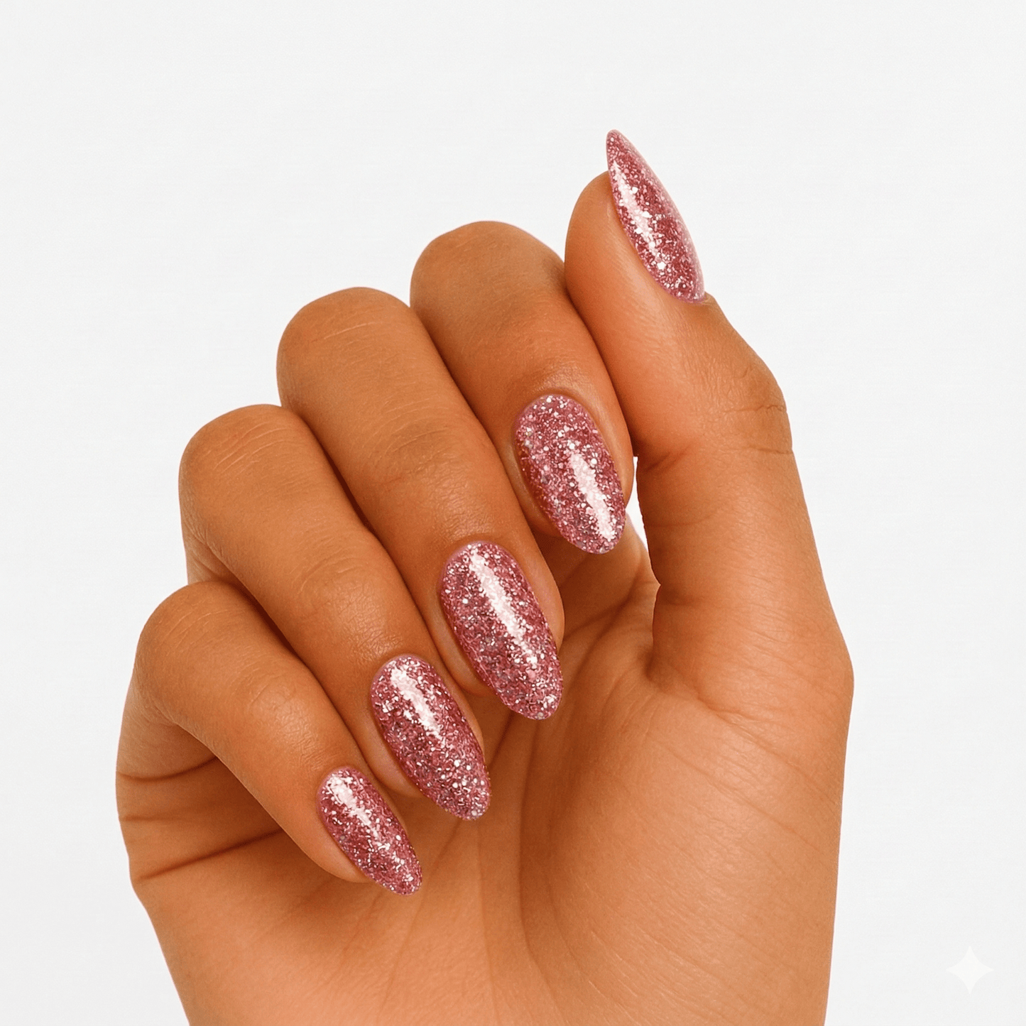 Holy Grail Nail Semi-Cured Gels Pink Glitter - Gels