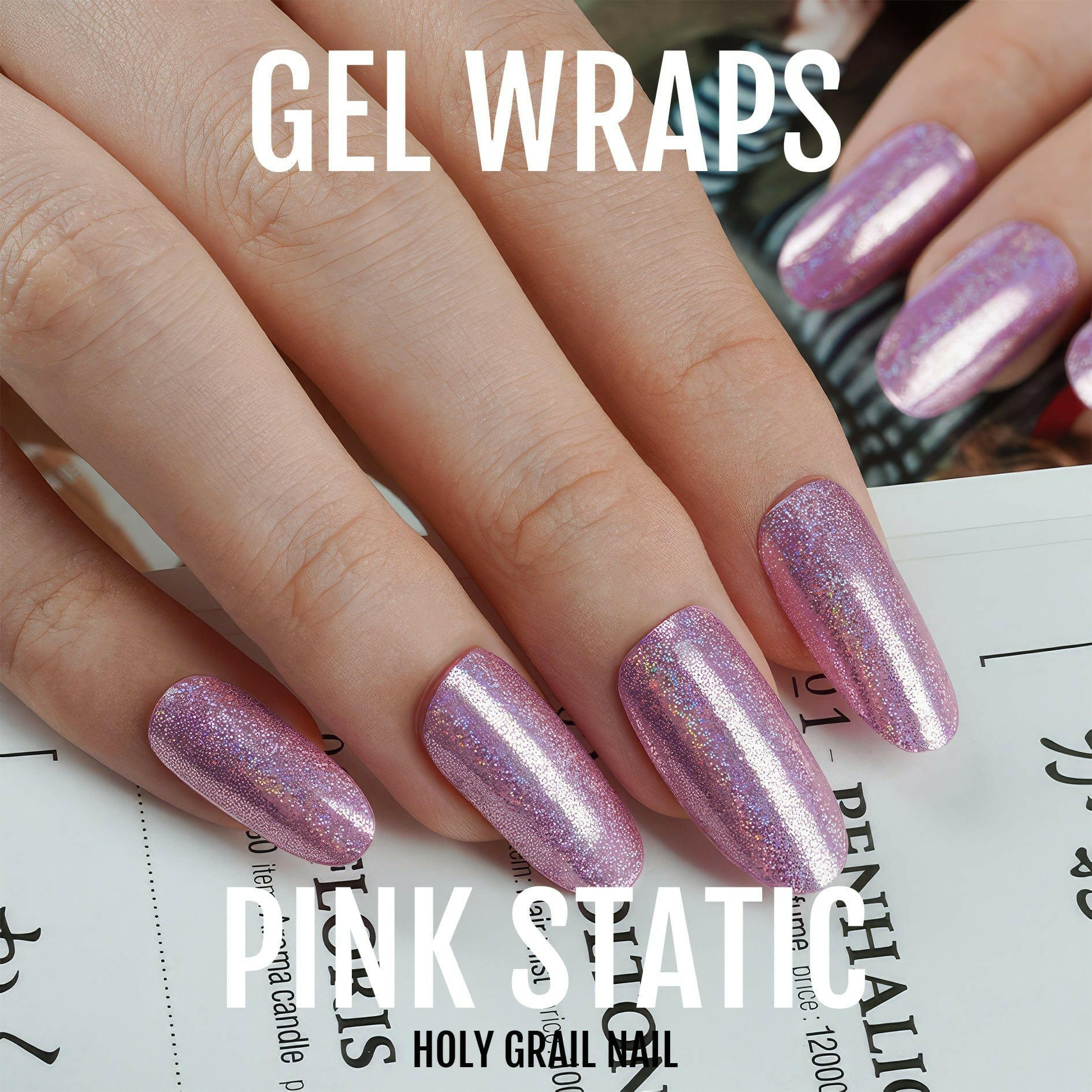 Pink Stactic Pink Static - Gels – HOLY GRAIL NAIL
