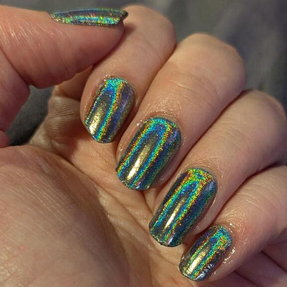 Holy Grail Nail Semi-Cured Gels Rainbow Prism - Gels, Prismatic Spectrum Gels, Holy Gels