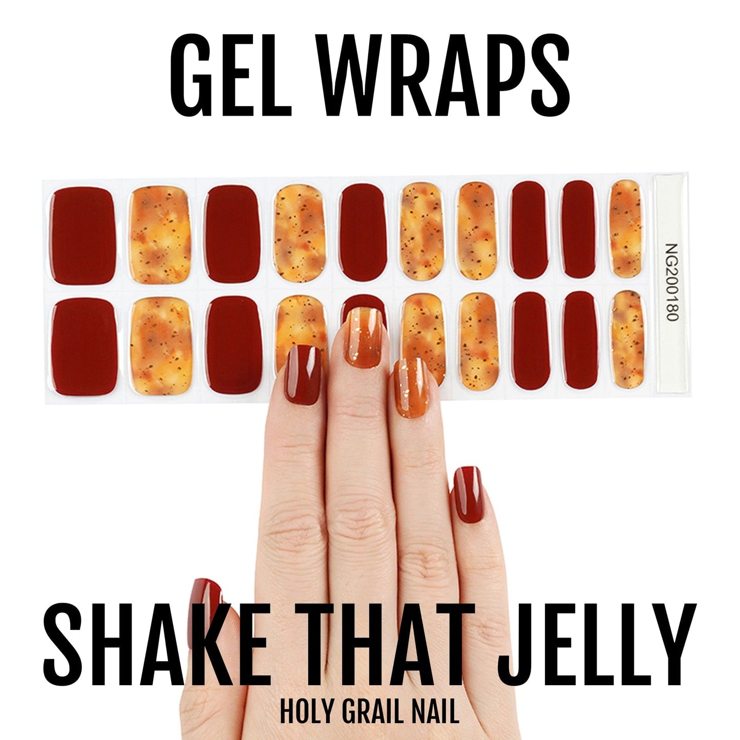 Holy Grail Nail Semi-Cured Gels Shake That Jelly - Gels