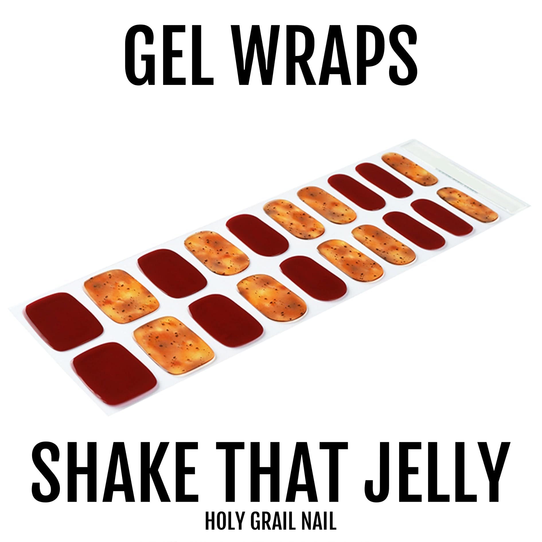 Holy Grail Nail Semi-Cured Gels Shake That Jelly - Gels