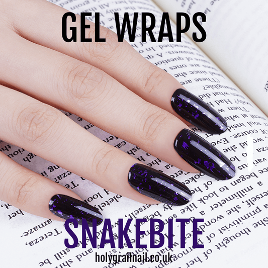 Holy Grail Nail Semi-Cured Gels Snakebite - Gels, Purple Nightfall Gels, Holy Gels