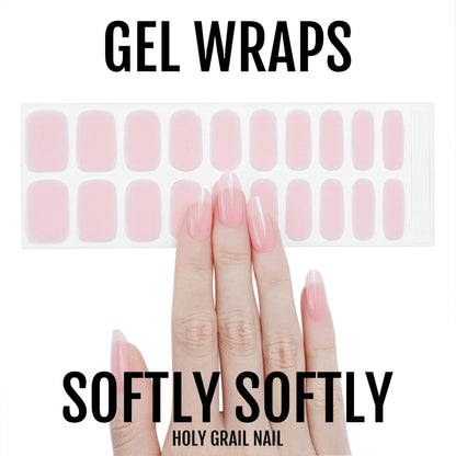 Holy Grail Nail Semi-Cured Gels Softly Softly - Gels, Barely Pink Gels, Holy Gels