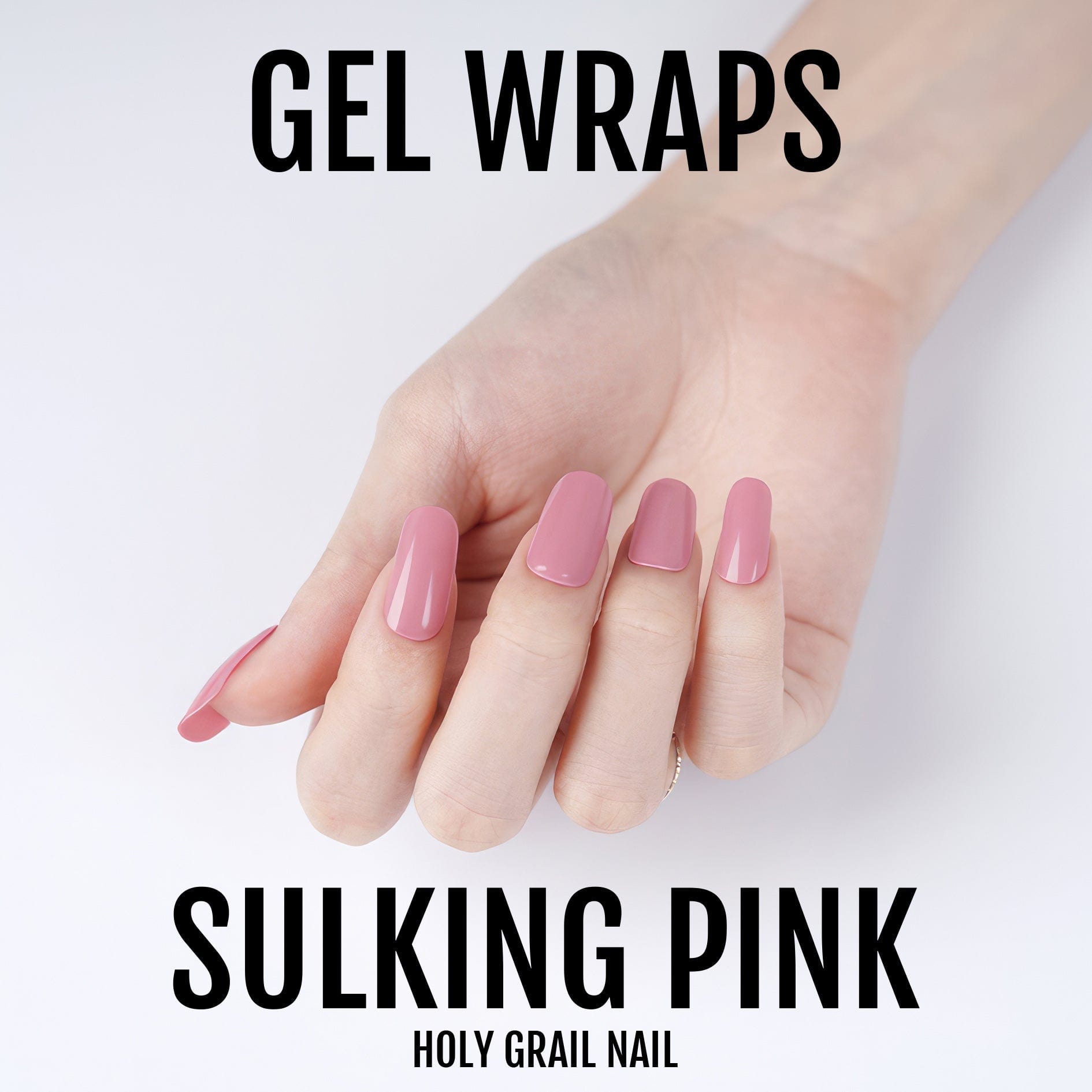 Holy Grail Nail Semi-Cured Gels Sulking Pink Gel - Gels