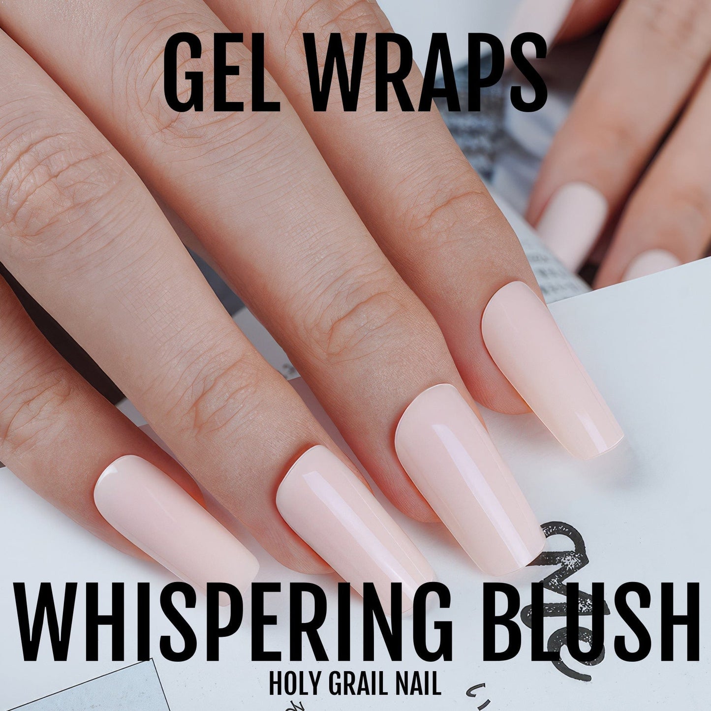 Holy Grail Nail Semi-Cured Gels Whispering Blush - Gels