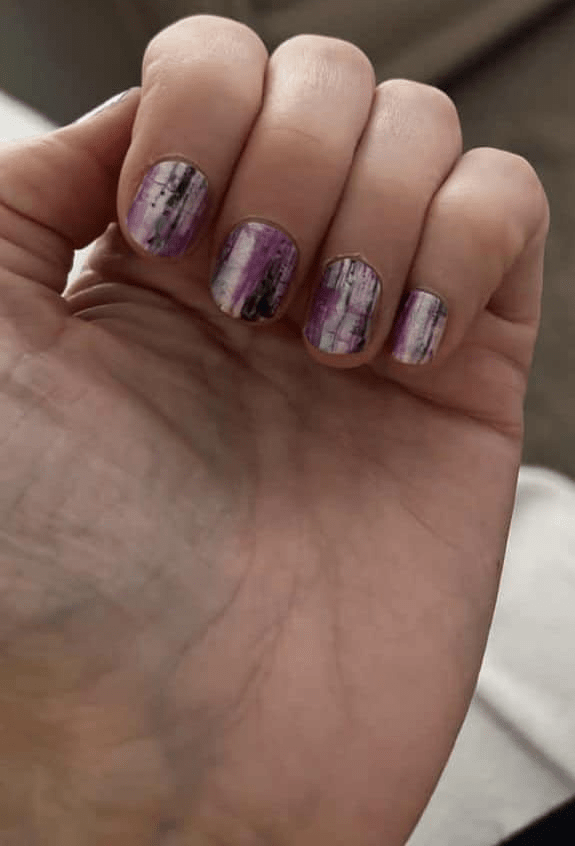 Purple Static - Holy Classics (Non-UV Nail Wraps)