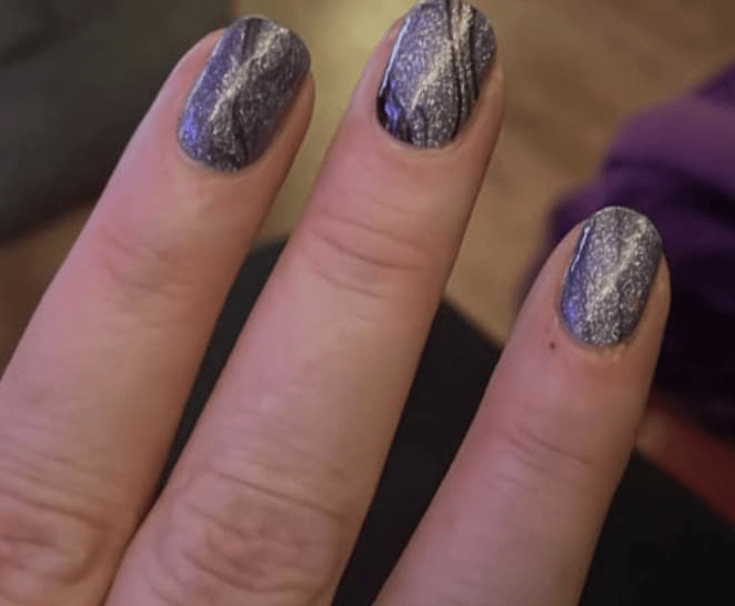 Graphite (Glitter) - Holy Classics (Non-UV Nail Wraps)