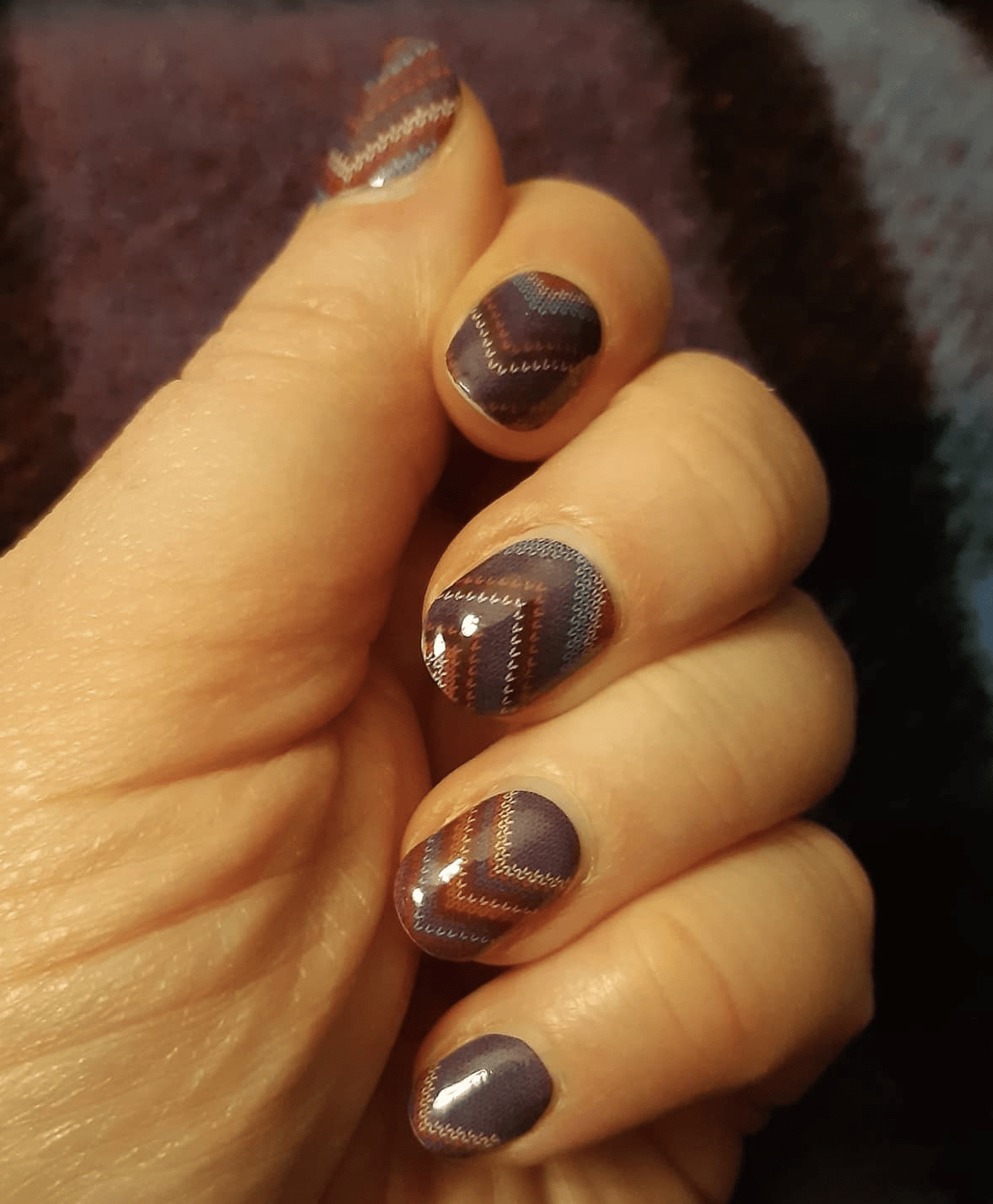 Cable Knit - Holy Classics (Non-UV Nail Wraps)