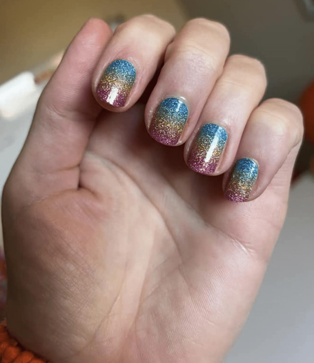 Glitter Ombre - Holy Classics (Non-UV Nail Wraps)