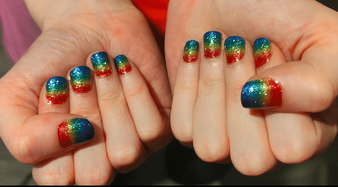 Pride (Glitter) - Holy Classics (Non-UV Nail Wraps)