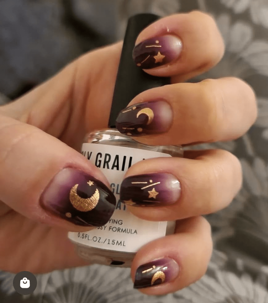 Wizard's Cloak - Holy Classics (Non-UV Nail Wraps)