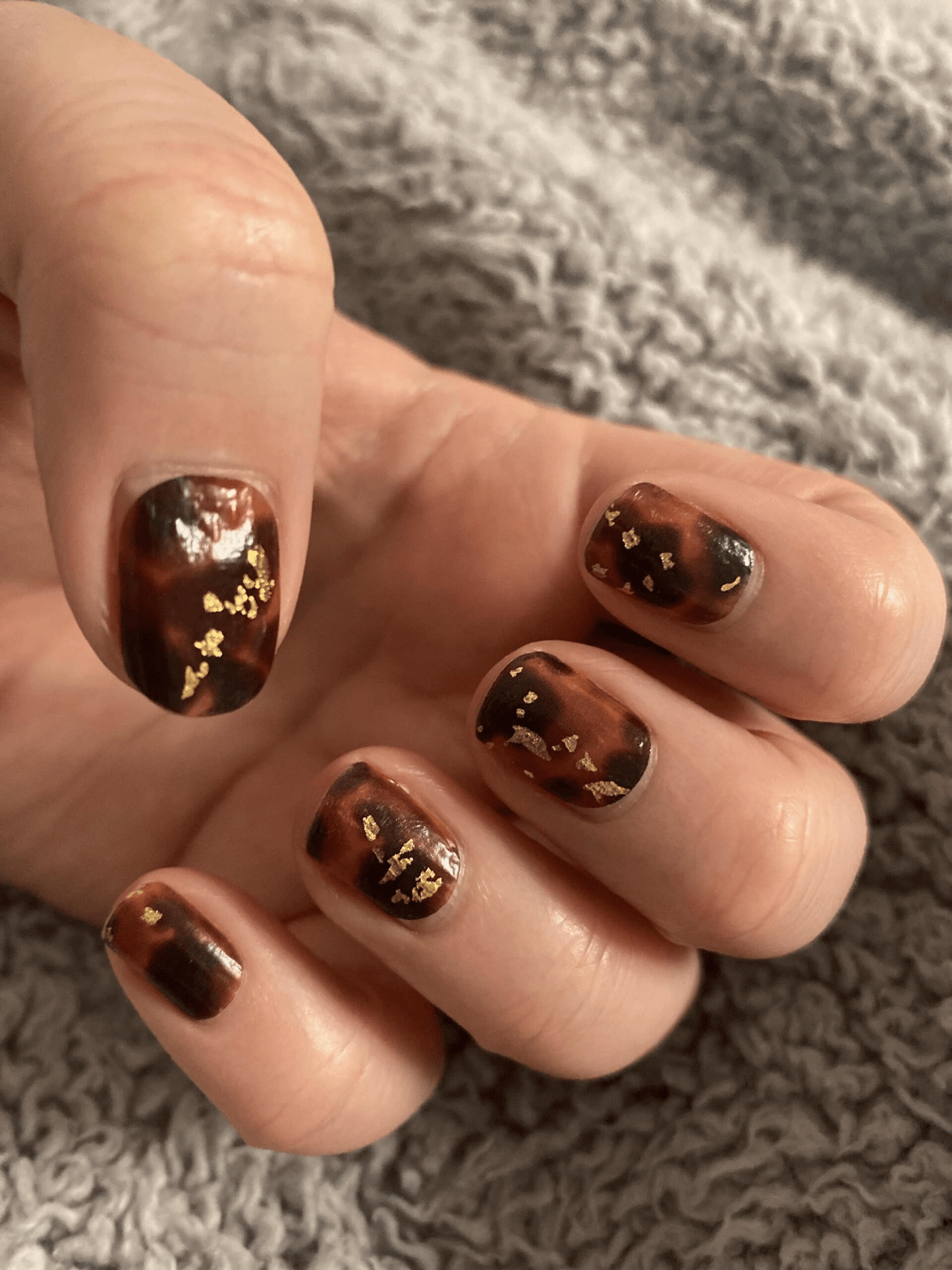 Tortoiseshell Luxe - Holy Classics (Non-UV Nail Wraps)