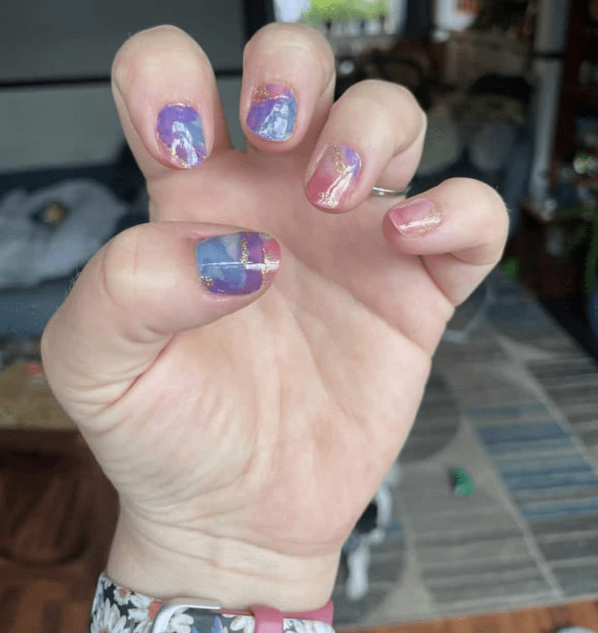 Pyroclastic (Glitter) - Holy Classics (Non-UV Nail Wraps)