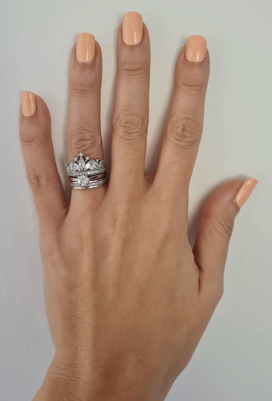 Apricot Sparkle - Holy Classics (Non-UV Nail Wraps)