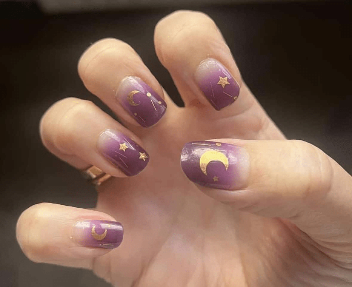 Wizard's Cloak - Holy Classics (Non-UV Nail Wraps)