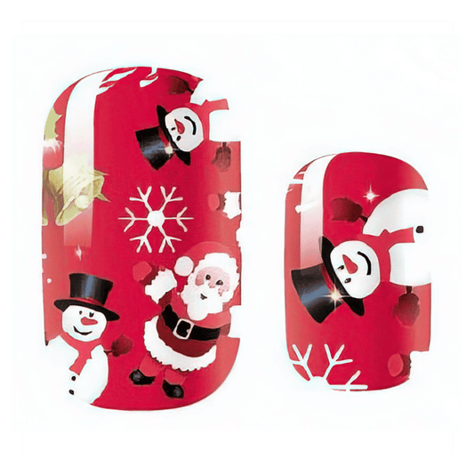 Ho Ho Ho - Kids Wraps - Mini Me by Holy Grail Nail