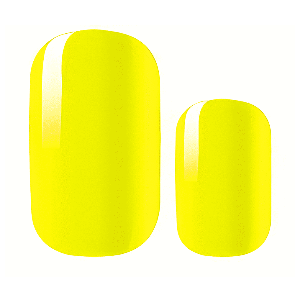 Neon Yellow - Holy Classics (Non-UV Nail Wraps)