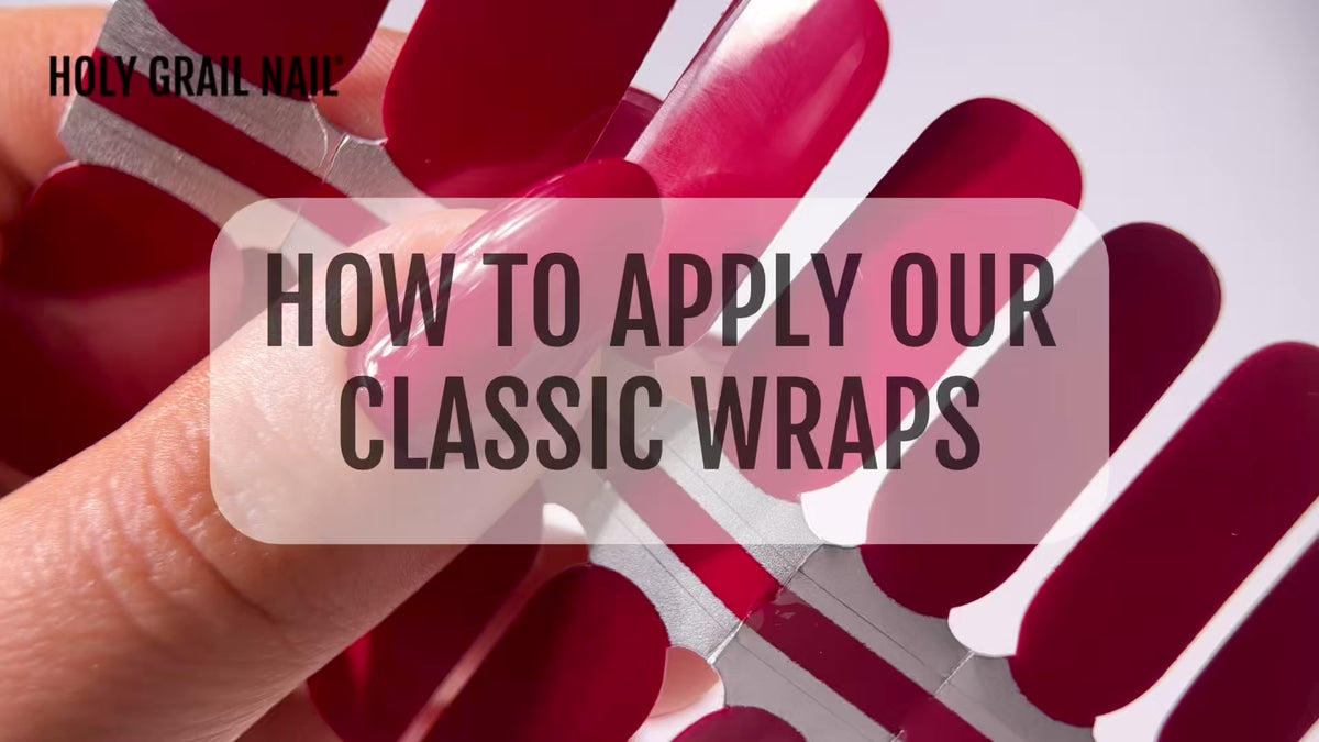 How to apply our Classic Wraps