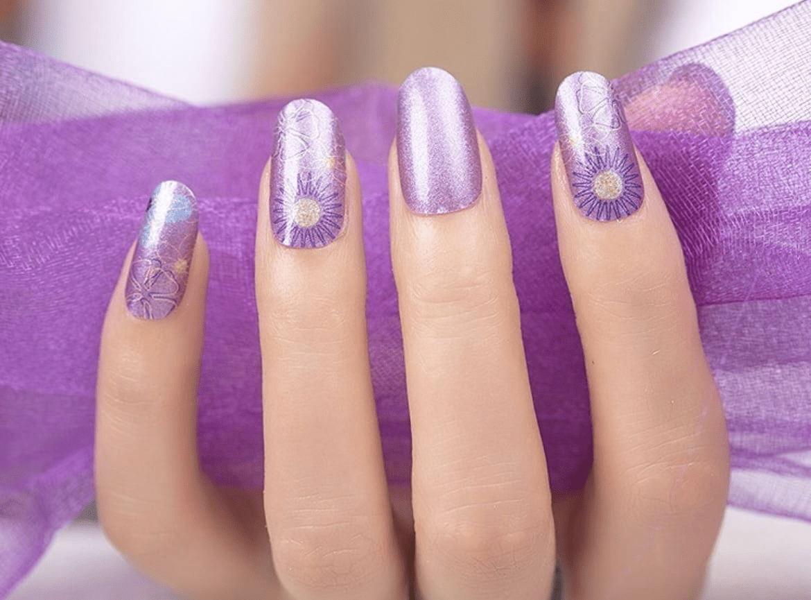 Purple Power - Holy Classics (Non-UV Nail Wraps)