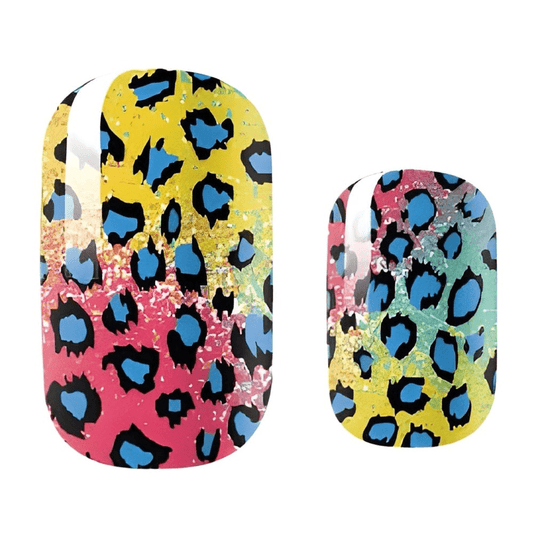 Rainbow Leopard - Holy Classics (Non-UV Nail Wraps)