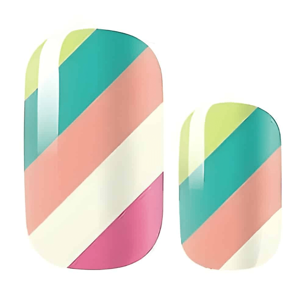 Super Stripes - Holy Classics (Non-UV Nail Wraps)