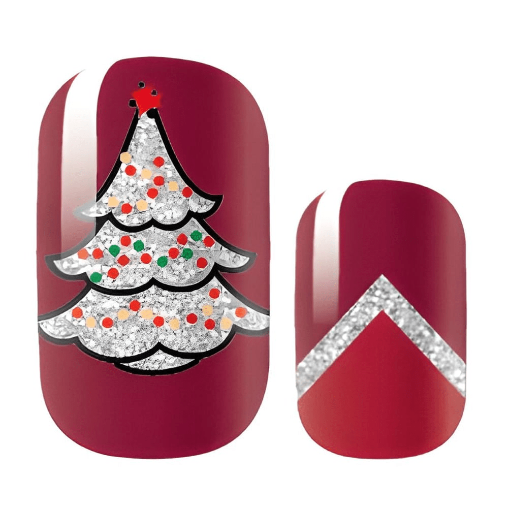 Christmas Tree - Holy Classics (Non-UV Nail Wraps)